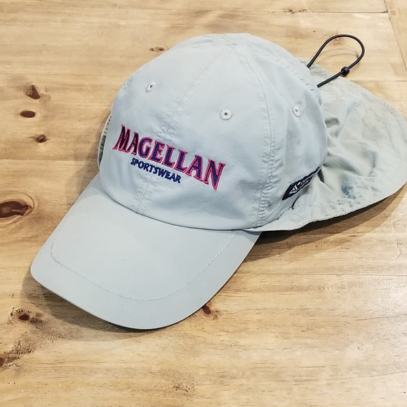 Magellan Sportswear Fishing Hat One Size Adjustable Neck Flap Fish Outdoor Sun - Picture 5 of 8